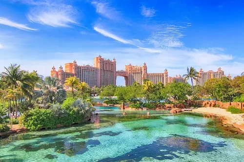Atlantis Paradise Island resort view